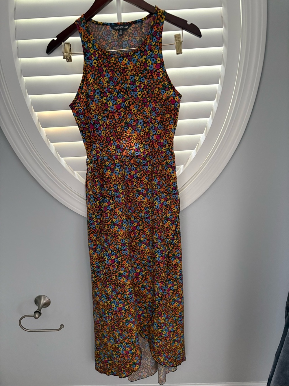 Toad and Co floral sun-kissed maxi dress size XS - Picture 3 of 10